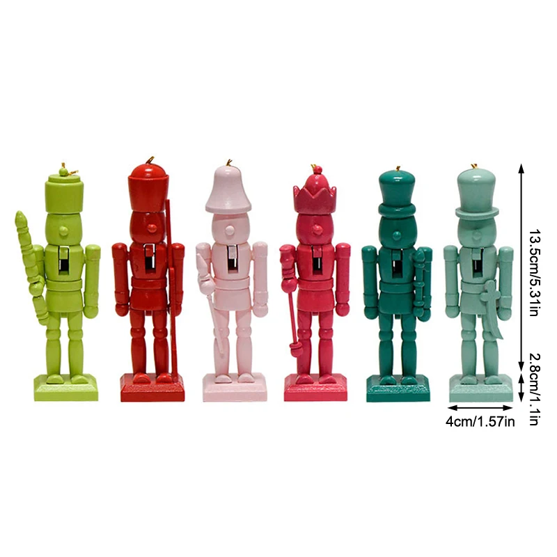 1 шт. 13 см мультяшный Щелкунчик кукольный кулон Рождественский солдатский