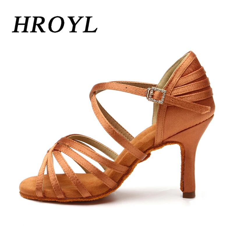 Женская Танцевальная Обувь Атласная Верхняя Часть Латинское Американское Танго