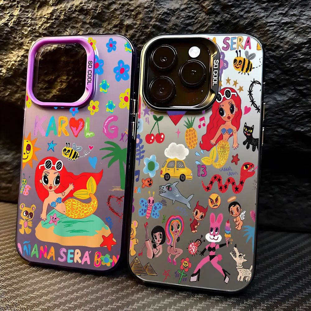 Модный ударопрочный чехол Karol G Manana для Xiaomi Redmi A1 13C 9C 9T Note 7 8 9S 10 11 12 13 Pro K60 Ultra 4G