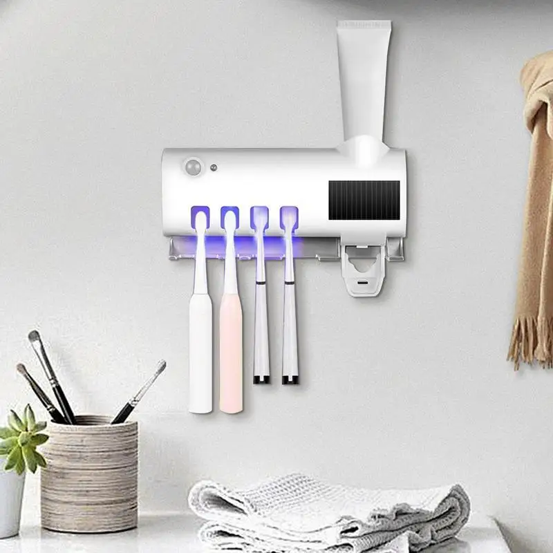 Автоматическая соковыжималка для зубной пасты 4 слота зубных щеток