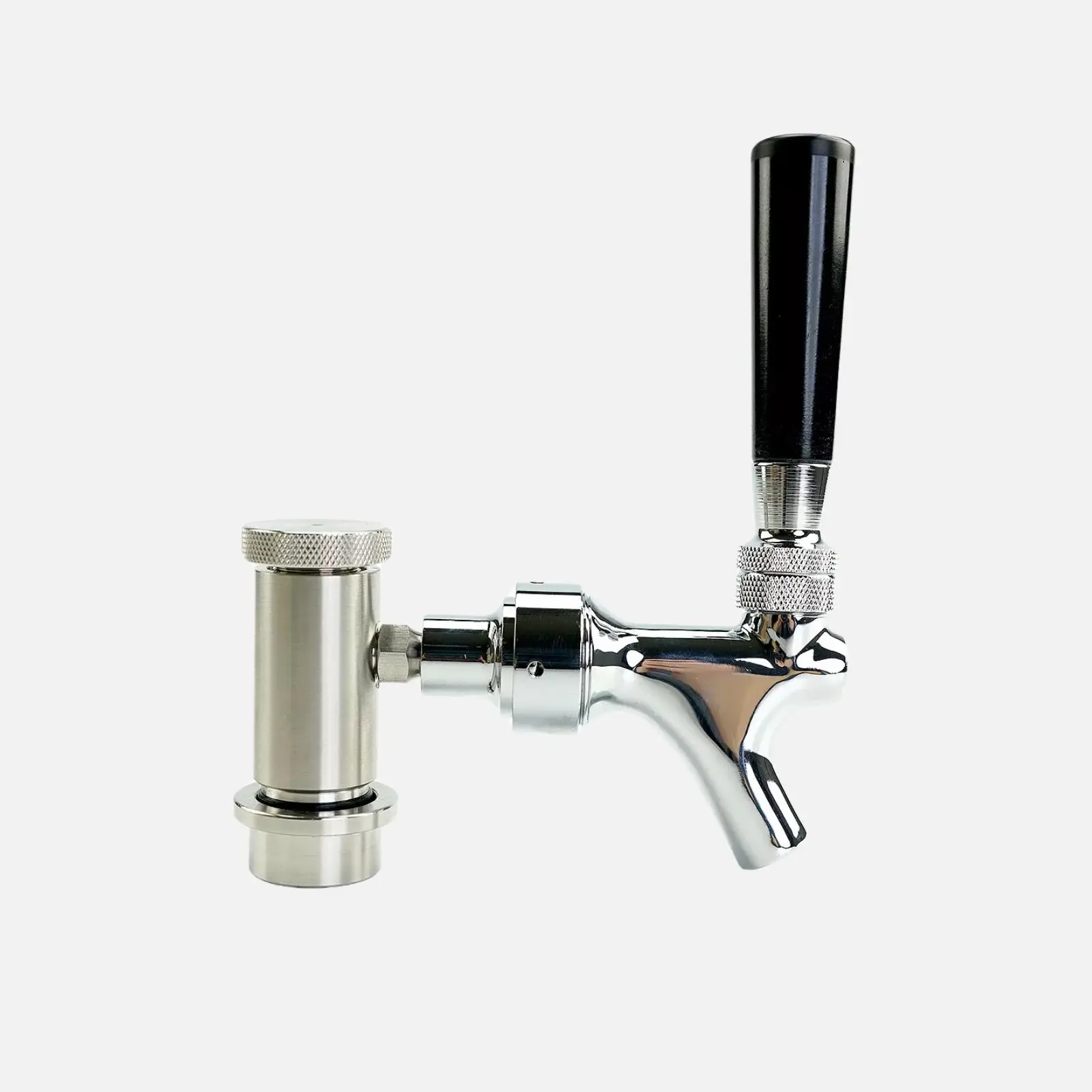 Фото Система контроля потока с быстроразъемным соединением Ball Lock и краном для крафтового пива, комплект для кег-рейфера №1