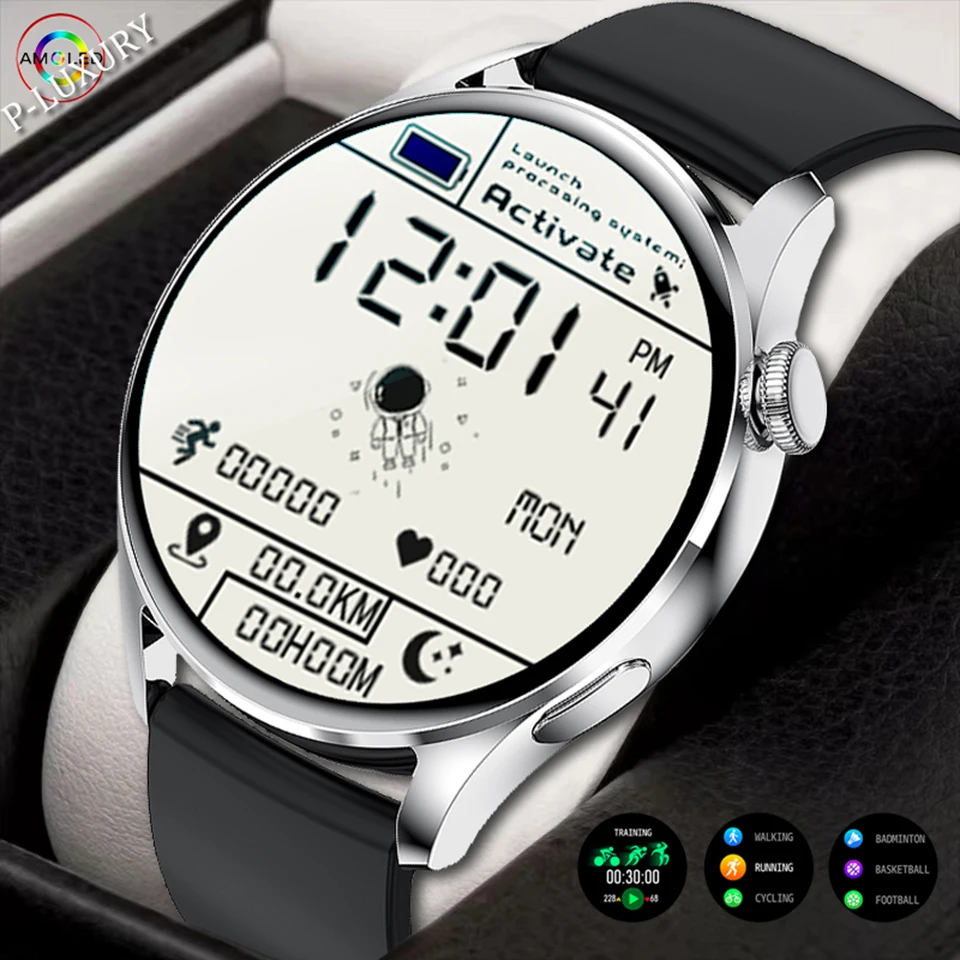 

2023 New Smart Watch Men Answer Call 240*240 IPS colorful heart rate blood pressure NFC Women Smartwatch Gift For Android iOS