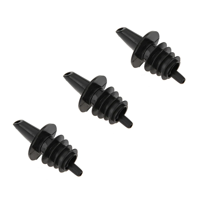 

15Pcs Plastic Freeflow Liquor Spirit Bottle Pourer Bar Wine Cocktail Drinks
