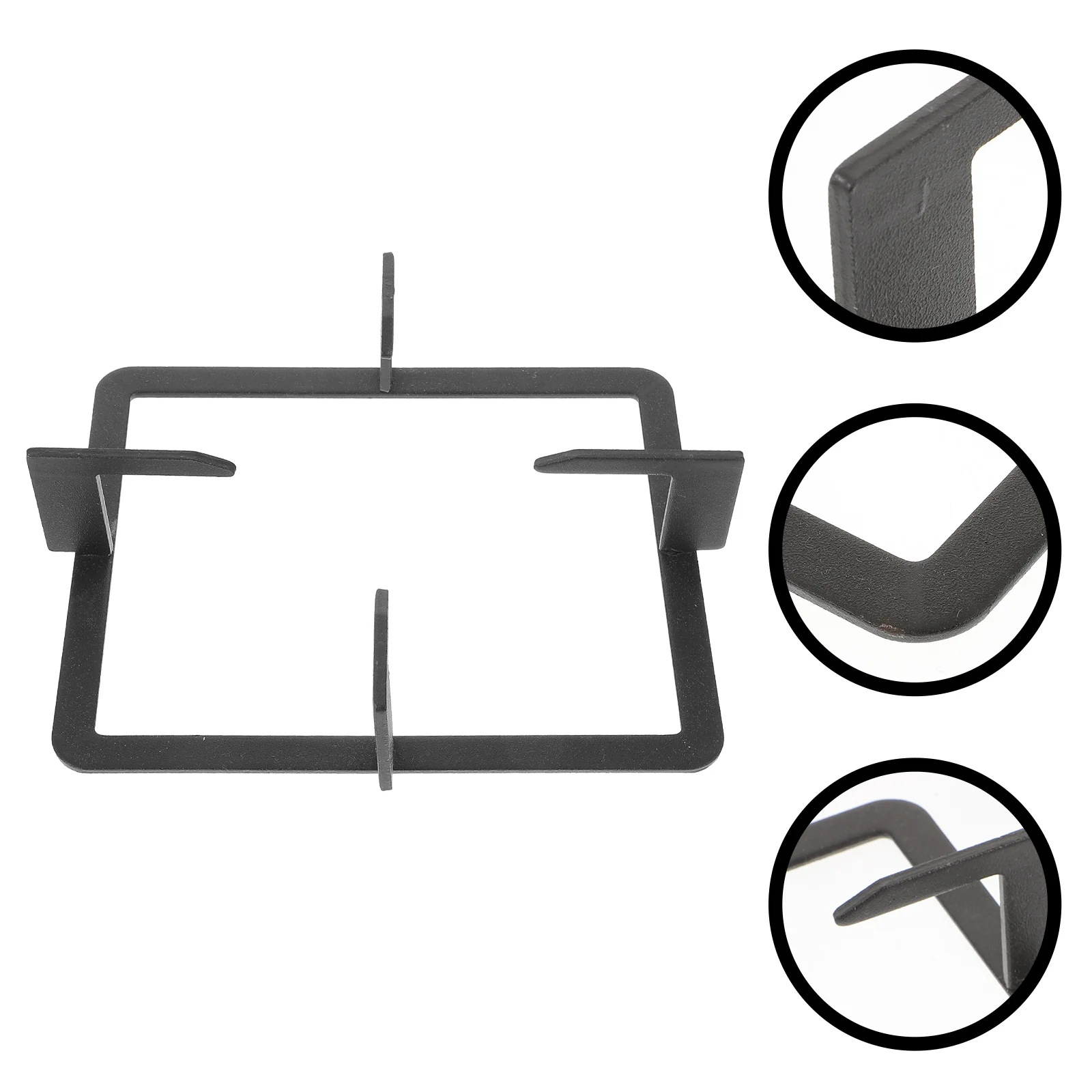 

Gas Stove Bracket Kitchen Tool Accessory Shelves Practical Milk Pot Stand Grill Grates