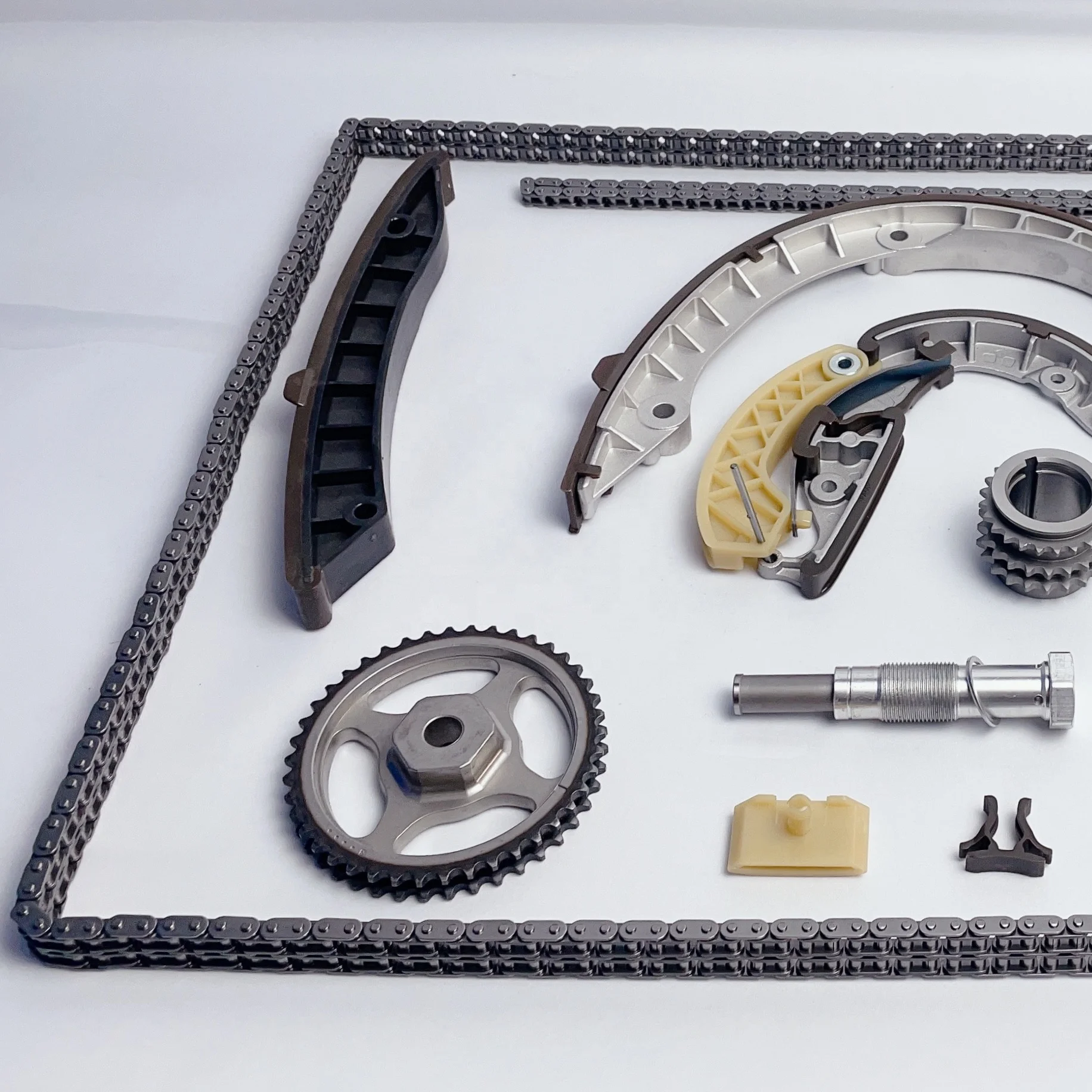 

KUSIMA Auto Motor repuesto Piezas de Motor Kit de Cadena de Distribucion Timing Chain Kits For Porsche Panamera 3.0T OEM Calidad