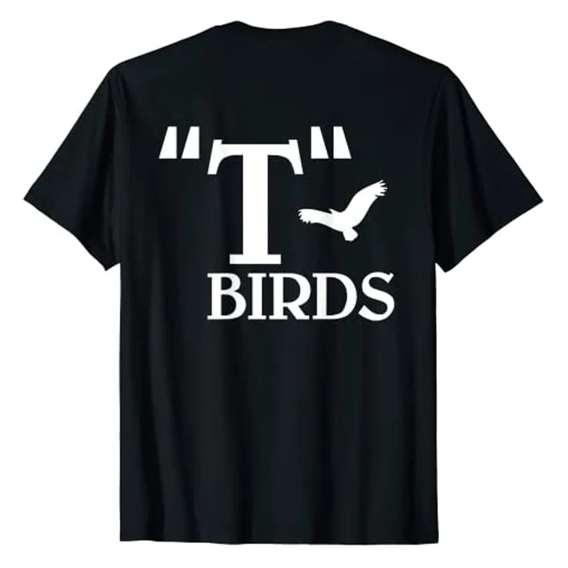 

T Birds Halloween Costume T-Shirt Gifts Funny Movie Graphic Tee Tops Short Sleeve Blouses Novelty Streetwear Outfits