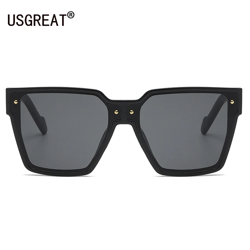 

Очки солнцезащитные женские в стиле ретро, роскошные брендовые большие квадратные дизайнерские солнечные очки с леопардовым принтом, с пло...