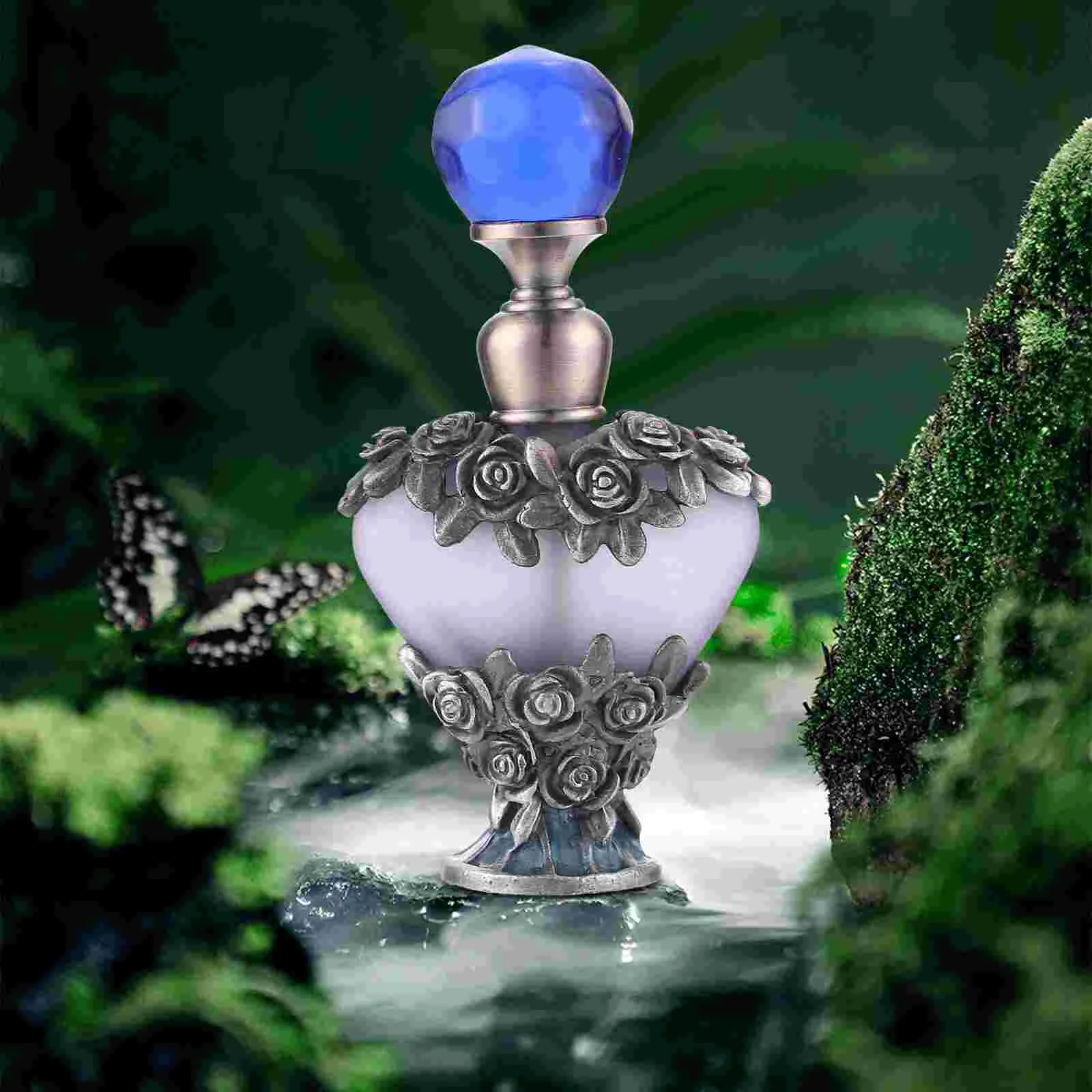 

Travel Perfume Bottle Sample Spray Container Retro Perfume Bottles Essential Oils Spray Bottles Crystal Perfume Sprayer