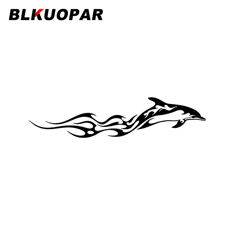 

BLKUOPAR Dolphin милые стикеры на Автомобиль Личная наклейка с защитой от царапин
