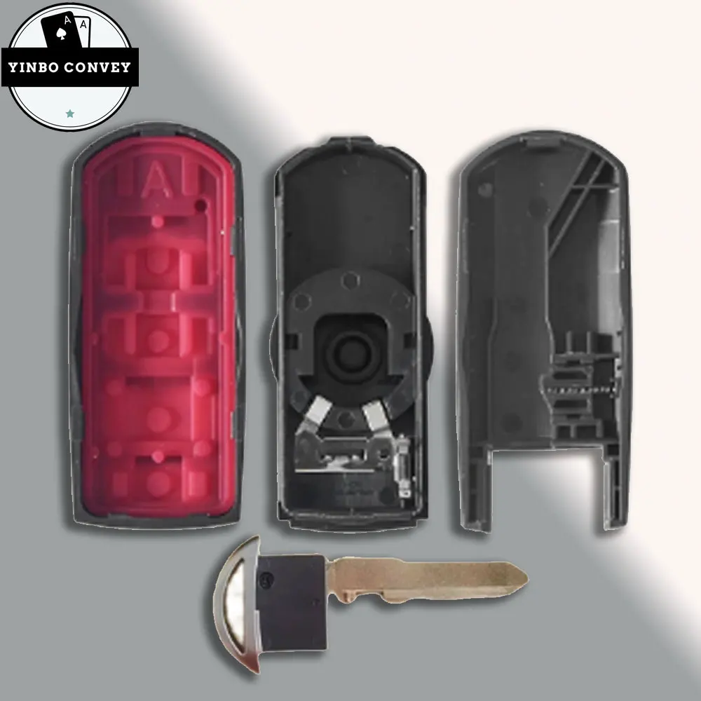 YINBO - 2/3/4 кнопки задняя крышка для дистанционного ключа Mazda M3 M6 2014- 2018 с ключом |