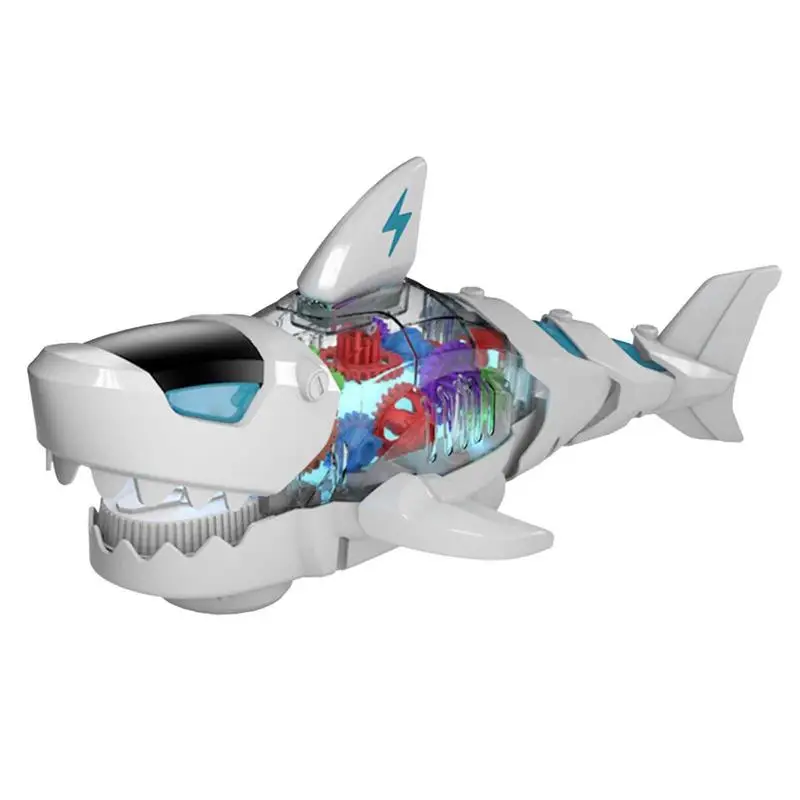 

Акула на батарейках электрическая развивающая сенсорная игрушка для малышей игрушки-роботы для детей Подарки для мальчиков Игрушка для пл...