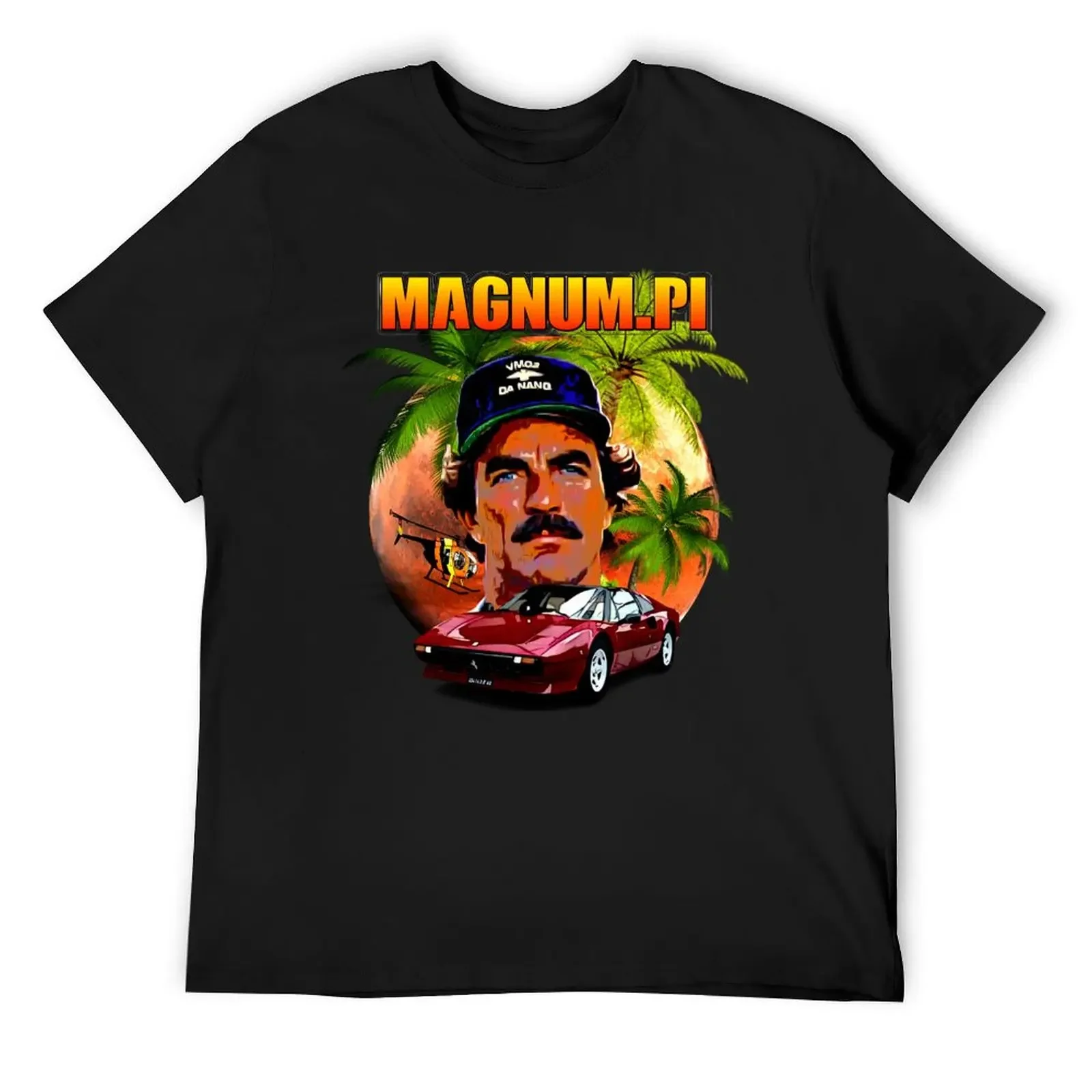Футболка Magnum сериал дешевые вещи персонализированные мужские футболки с