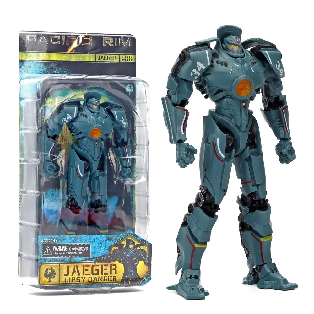 Фото Фигурка-меха Jaeger из Pacific Rim: Отмщение: Опасные странники, с подвижными суставами, коллекционная модель для взрослых, для демонстрации и декора №5