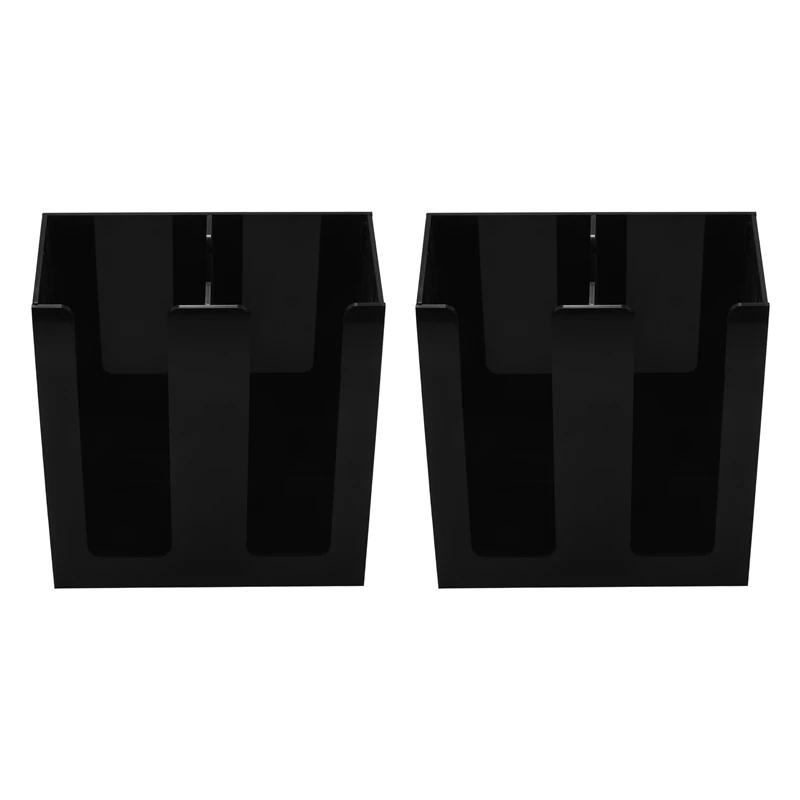 

2X Coffee Cup&Lid Sleeve Dispenser Cup Holder Cup Holder Two Cup Holder Paper Cup Storage Rack