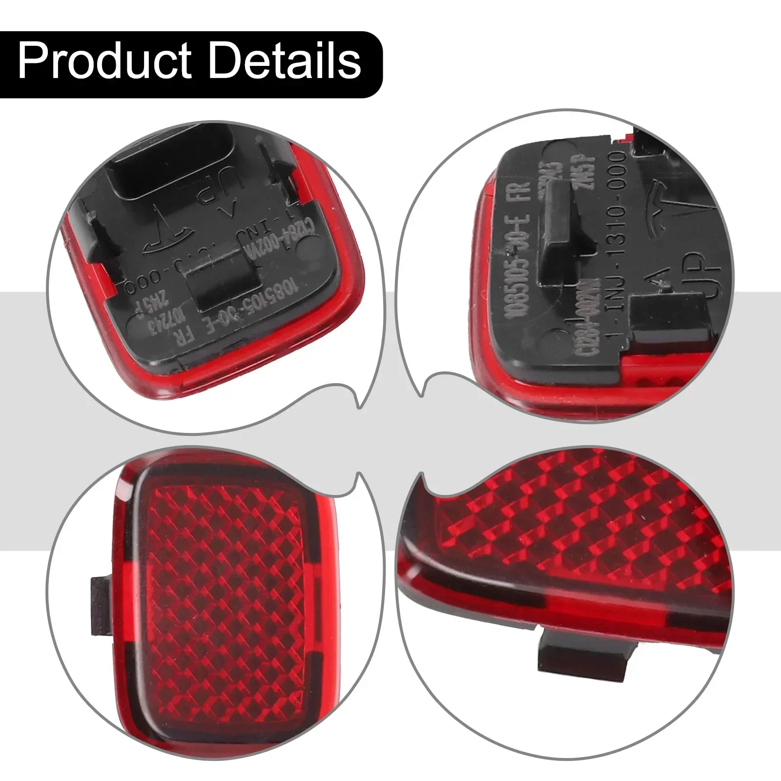 Номер OEM 1085105 00 E передняя отражающая лампа дверного освещения для Tesla Model 3 2017 2022