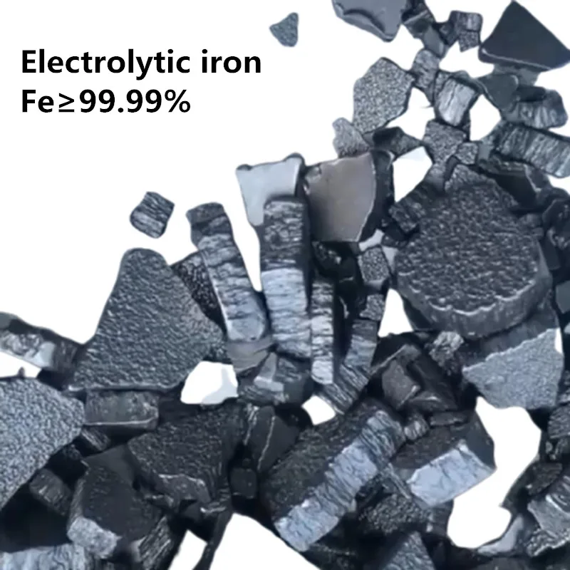 

Electrolytic Iron Block 4N 99.99% Pure Fe Element Collection
