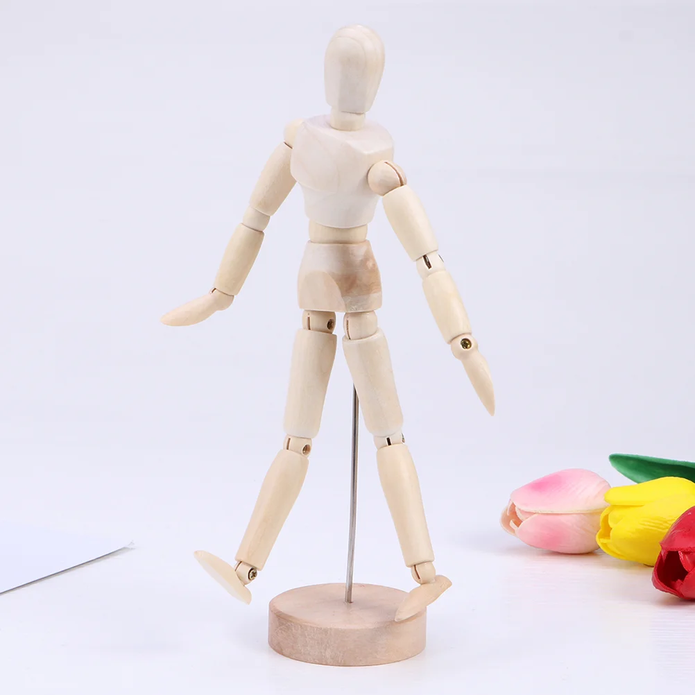

Manikin Wooden Mannequin Artist Model Figure Drawingbody Human Wood Puppet Jointplain Figures Moveable Artistsarticulated Craft