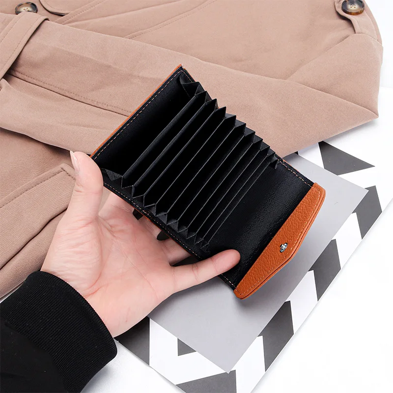 Women Luxury Card Holder Short Wallet Cute Mini Rabbit Coin Purse Multi-Card Bits Organ Type Clutch Folding Credit ID Card Bag