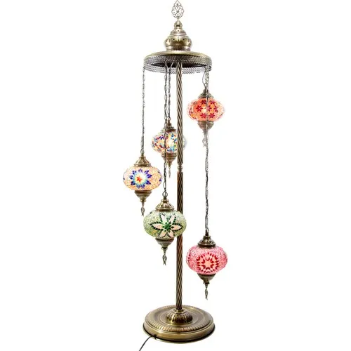 

SevenBazaar decorative glass mosaic pendant lamp 15