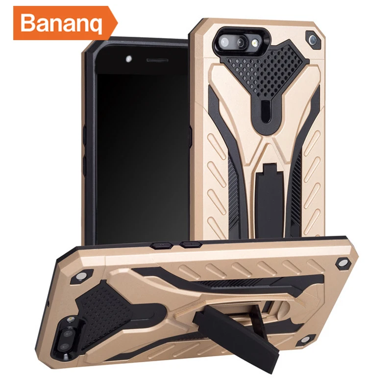 

Bananq Holder Shockproof Case For OPPO Realme X Lite XT X2 Cover For OPPO R9S R11 Plus R15 R17 Reno Z 2 2F 2Z 4 5 4G Pro 5G 10