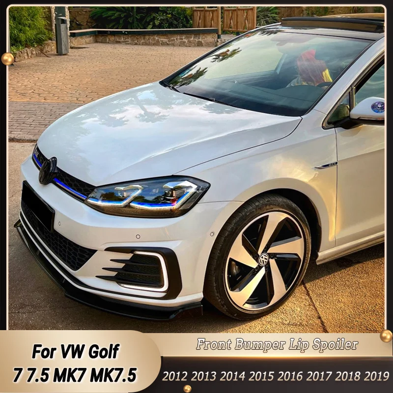 

3 шт., автомобильный передний бампер для VW Golf 7 7,5 MK7 MK7 MK7 2012-2019