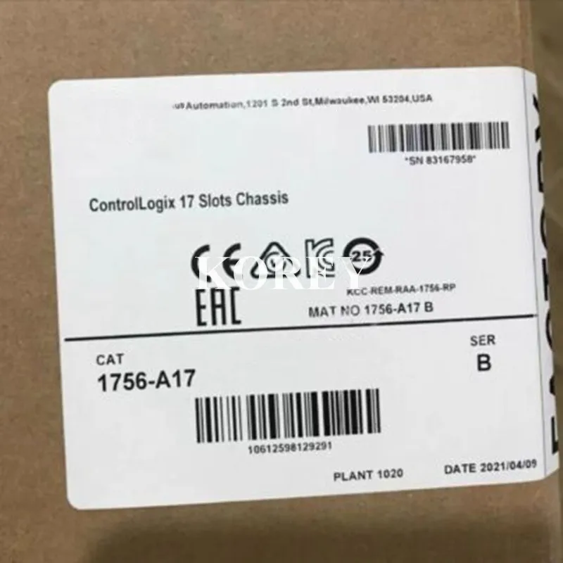 Модуль ПЛК 1769-OF2 1769-OF8V 1756-A17 Новый Оригинал