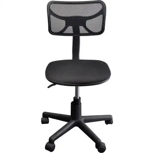 

Task Chair with Adjustable Height & Swivel, 225 lb. Capacity, Black