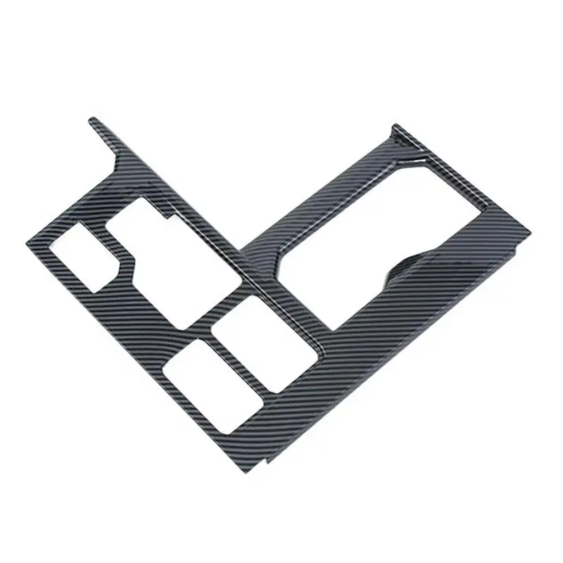 

For Toyota-2022 Car Gear Shift Box Carbon Fiber ABS Gear Box Frame Decoration Cover Trim Stickers Car Styling Accessories