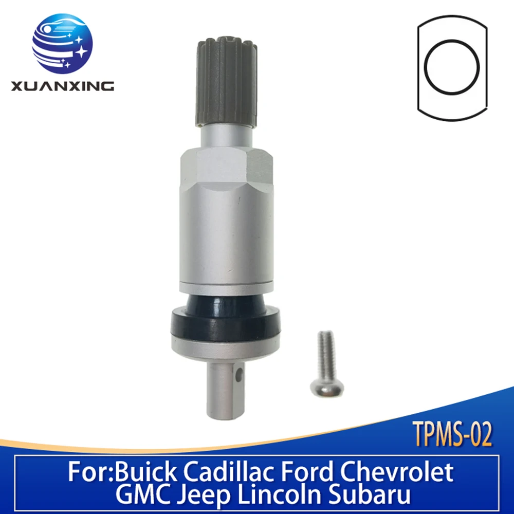 

TPMS клапаны датчик давления в шинах клапан Стволовые крышки металла для Buick Cadillac Chevrolet Raptor Mondeo GMC Volvo TPMS-02