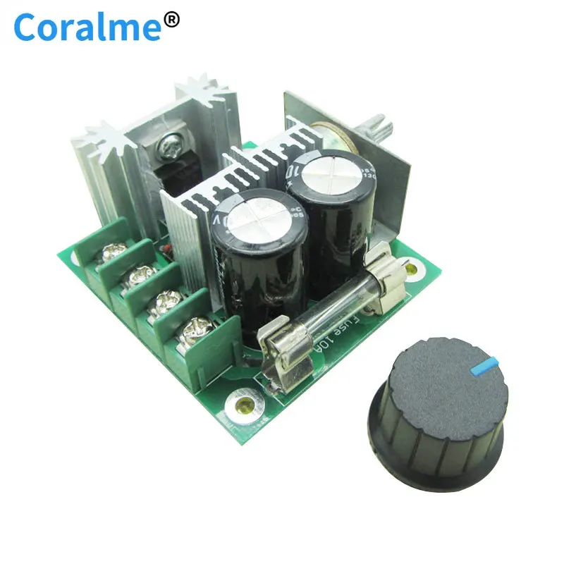 

New PWM DC Motor 12V-40V Modulation Speed Control Switch 10A Pulse Width Modulator Switch Controller