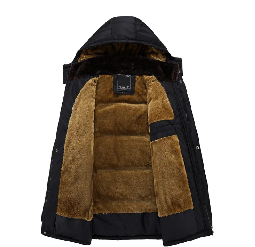 men's fleece padded jacket