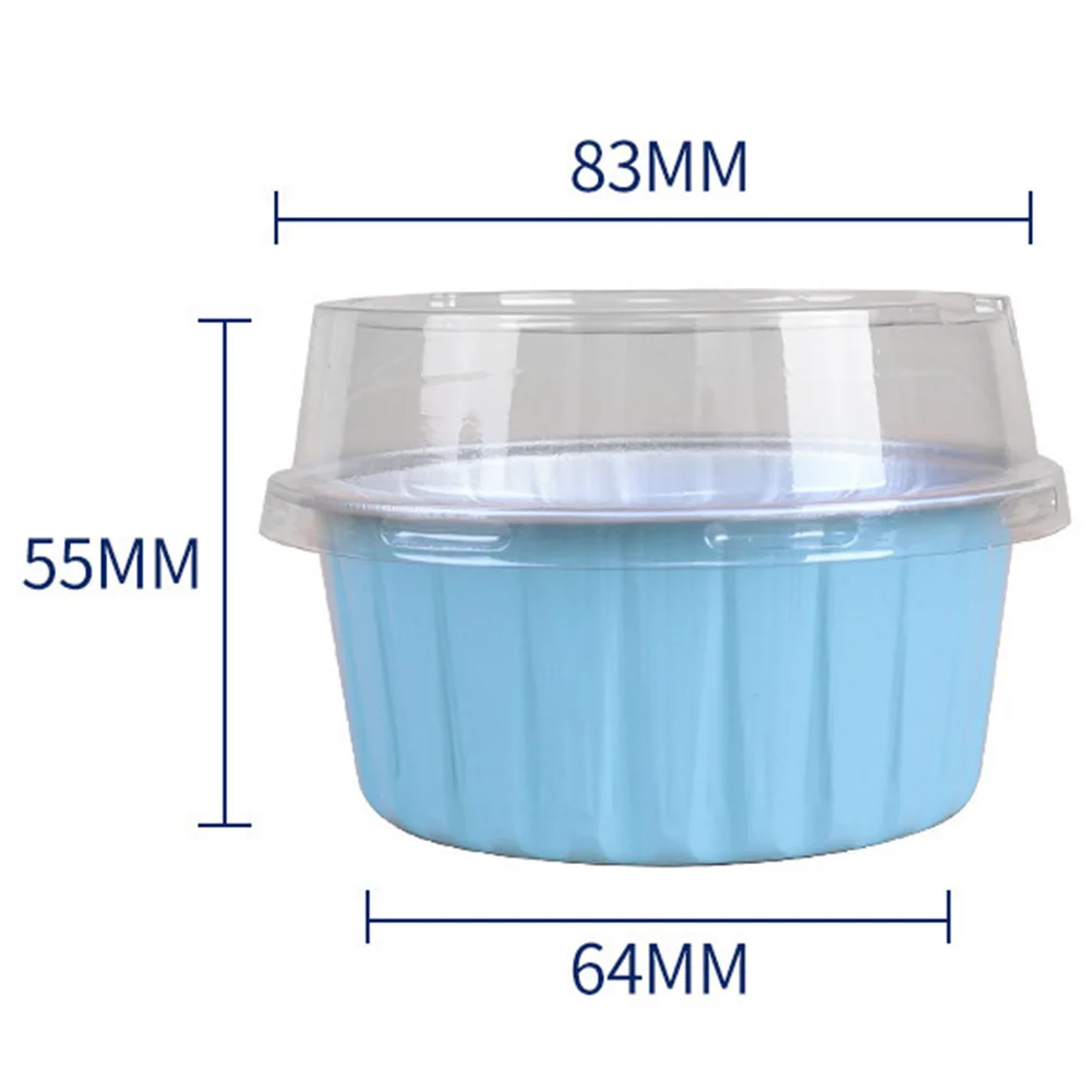 10 шт. новинка бумажная чаша для выпечки алюминиевая фольга