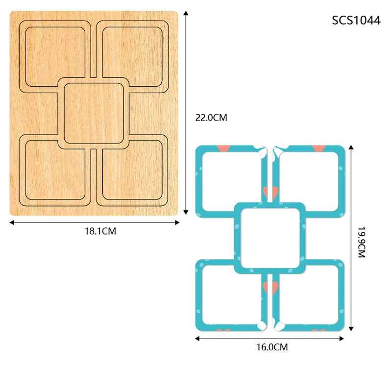 SCS1044 Деревянный нож для резки с кисточками используемый машиной