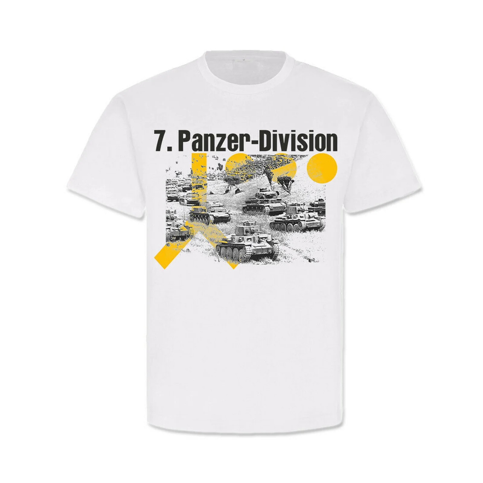 

Bundeswehr Armored Forces 7th Panzer Division Ghosts Troop Tank T-Shirt Summer Cotton O-Neck Short Sleeve Mens T Shirt New S-3XL
