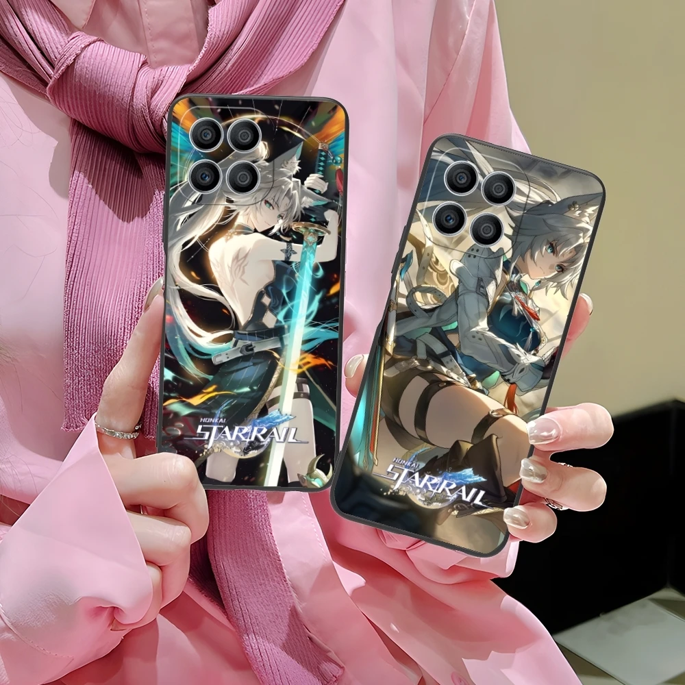 Чехол для мобильного телефона Honkai Star Rail Feixiao Huawei Honor 90 80 70 60 50 30 20 10 9 8 7 Pro S SE