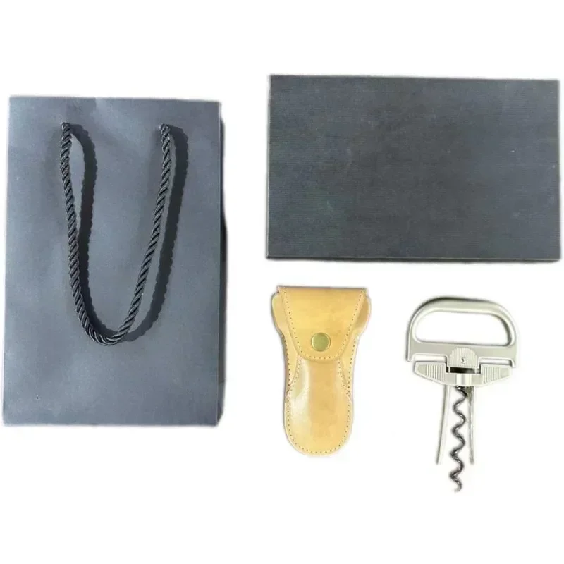 Портативная открывалка для винных бутылок с корпусом из сплава-открывает