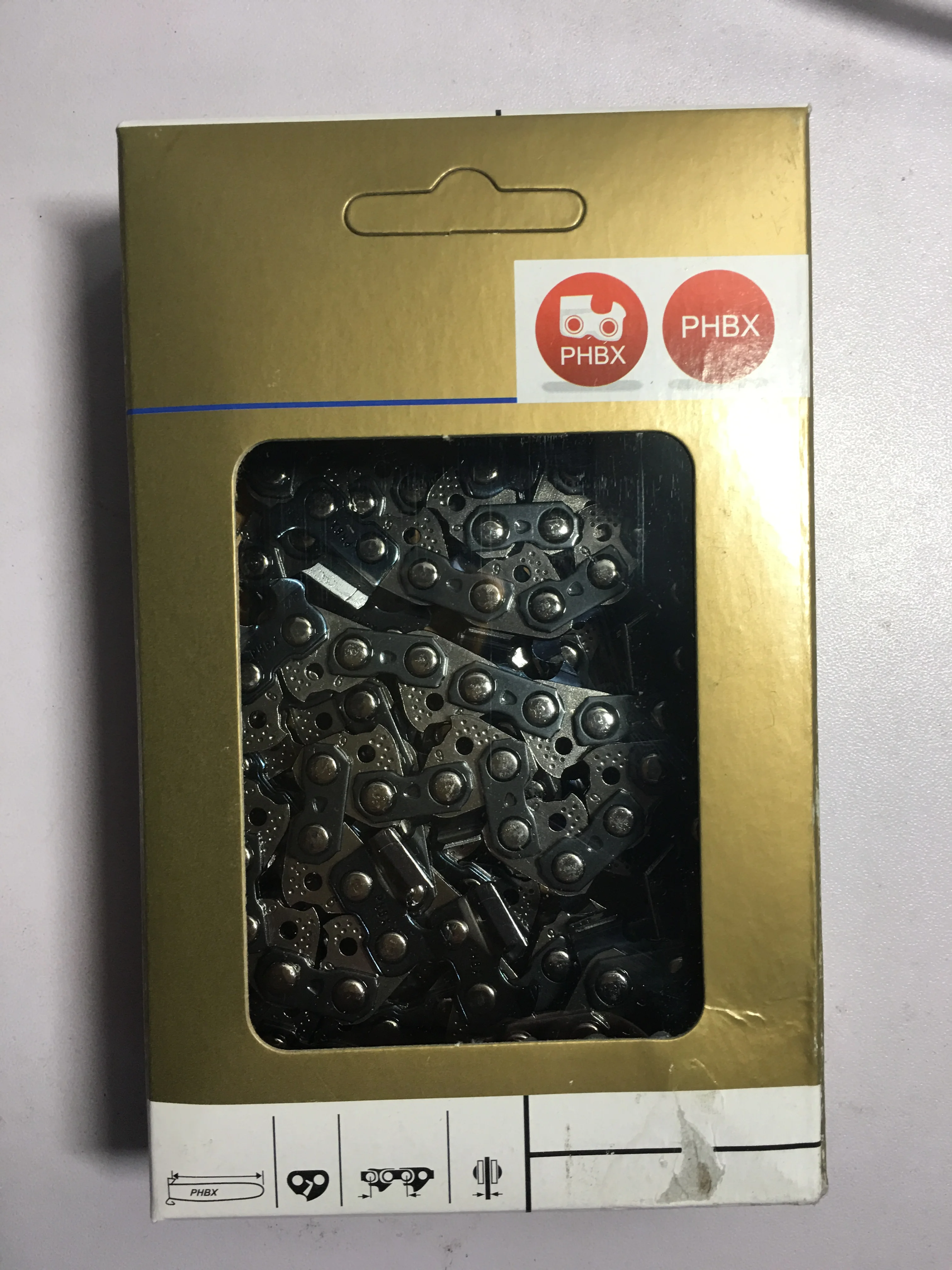 Цепь цепи бензопилы 36 дюймов. 063 .404 104DL для Stihl 46RS104 46RM104 36680050104 27X104G