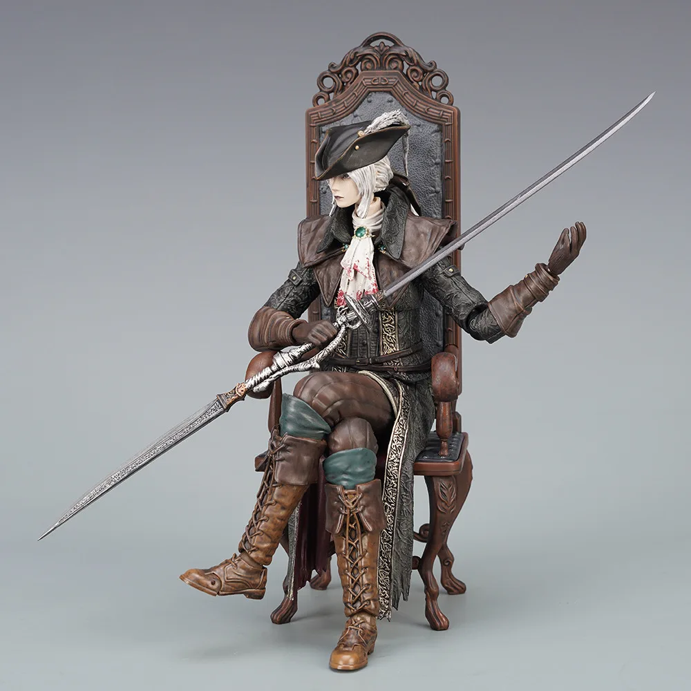 

Фигурка кровавой передачи, старые охотники, экшн-фигурка, статуя леди Марии астральной Заводной башни, Коллекционная модель, куклы, игрушки ...