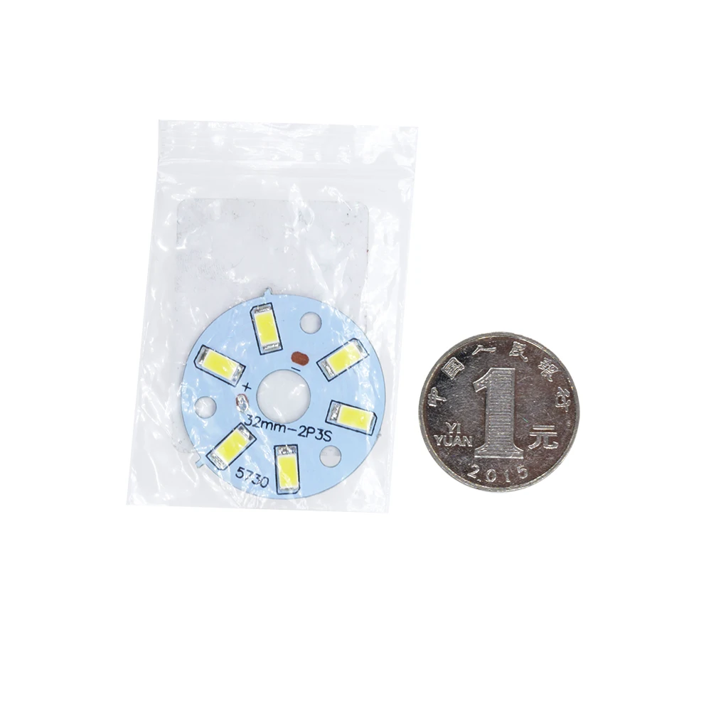 1 шт DC12V светодиодный 3W 5730 SMD светильник без драйвера подключения светильник-белая