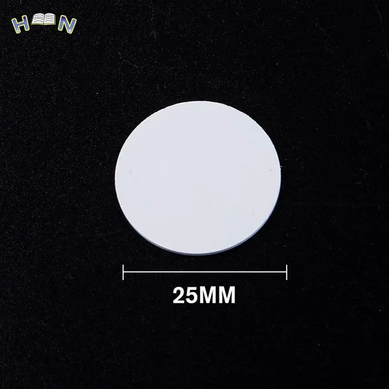 Бирки круглые 13 56 МГц из ПВХ 10 шт