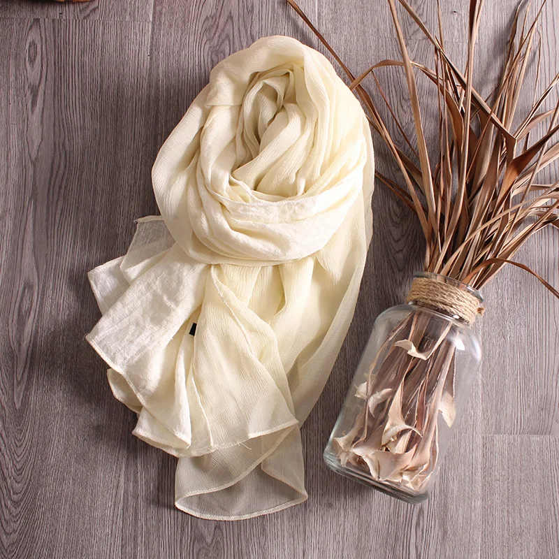 

New style beach sunscreen silk scarf women's fashion scarf black