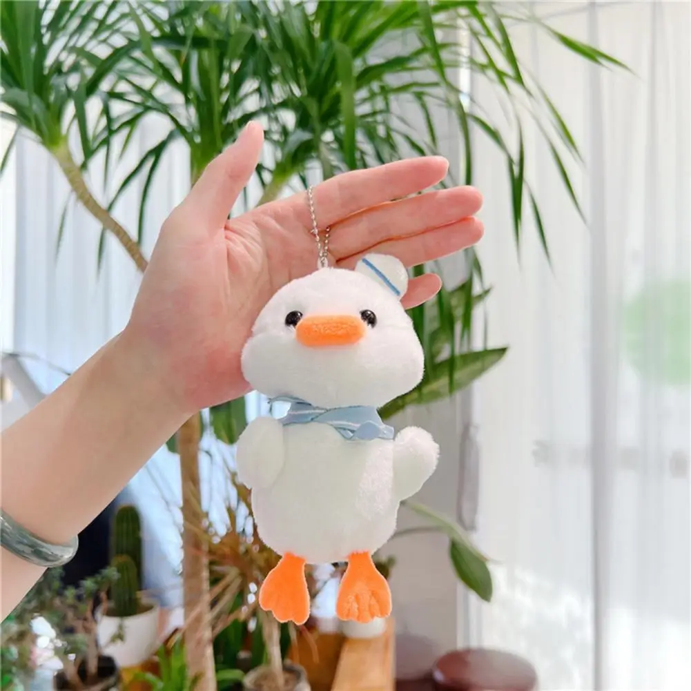 

Exquisite PP Cotton Filling Cartoon Duck Doll Keychain Bag Ornament Kid Girl Gift Plush Doll Pendant Duck Plush Toy