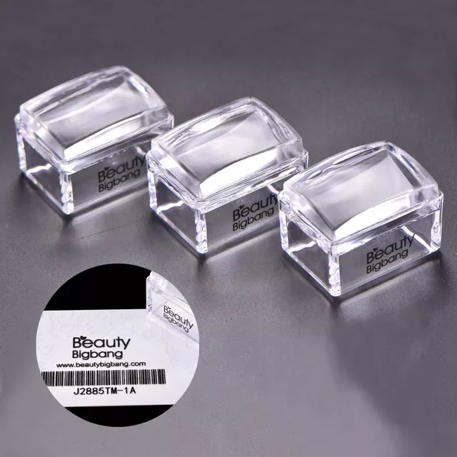 

NEW IN Nail Stamping Plates Kits Nail Stamper Scraper Clear Jelly Flower Handle Nail Art Stamp For Stamping Nail Art