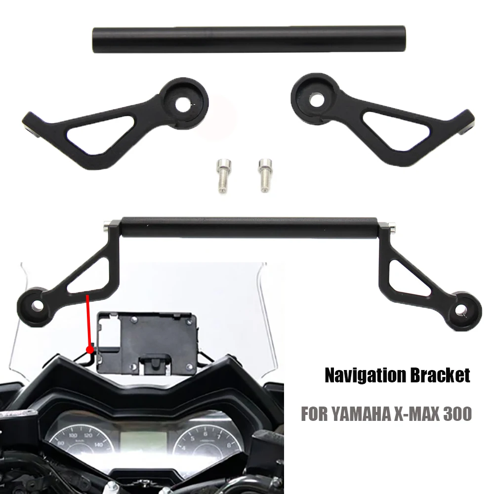 

Кронштейн для навигации GPS/смартфона YAMAHA XMAX 300, черный