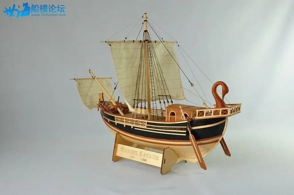 Набор деревянной модели корабля Roman Corbita в масштабе 1/50 500 мм Shicheng