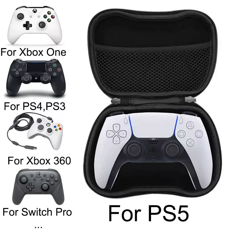 

2022 тренд для Ps5 для PS4 Для Switch Pro сумка для хранения геймпада EVA водонепроницаемая и устойчивая к давлению жесткая сумка Портативная сумка