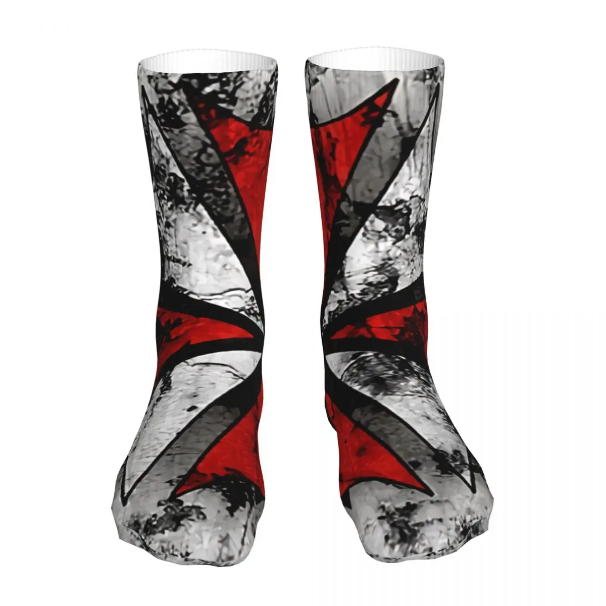 

Модные дизайнерские носки Umbrella Corporation, мужские женские мужские чулки из полиэстера, Настраиваемые носки в стиле хип-хоп