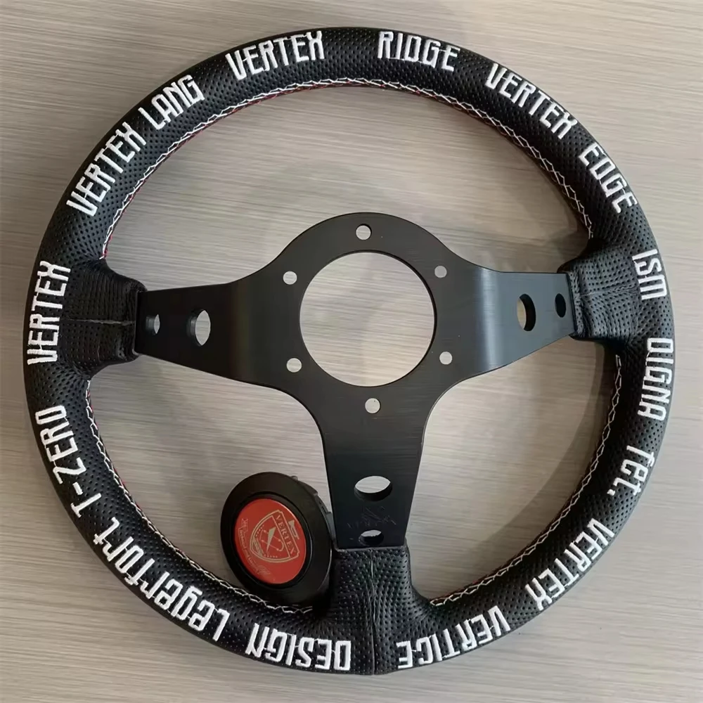 JDM VERTEX Volante уникальный дизайн 320 мм глубокое блюдо автомобильный руль из