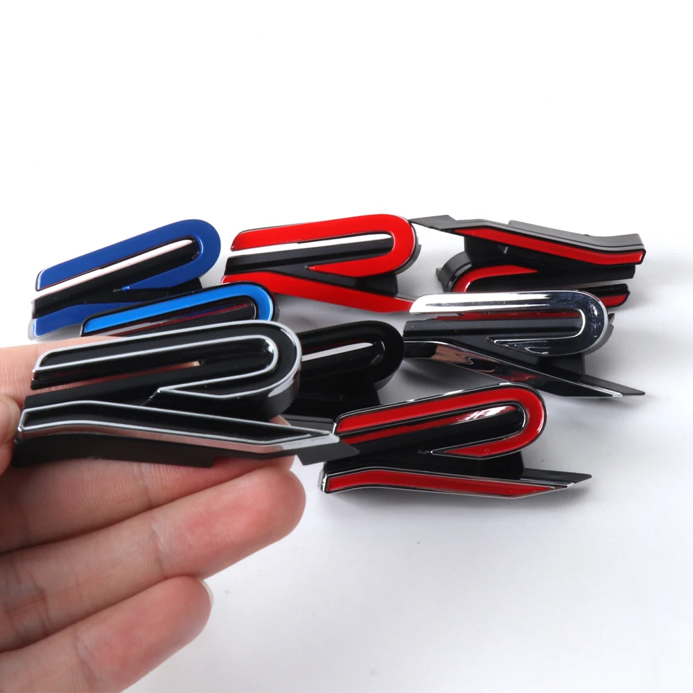 3d-наклейка на переднюю решетку автомобиля автомобильное украшение для Volkswagen VW R