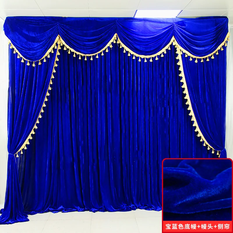 

Золотая Бархатная Марля красная занавеска свадебный фон для школы детского сада сцена оформление праздник встреча подвесное тканевое украшение